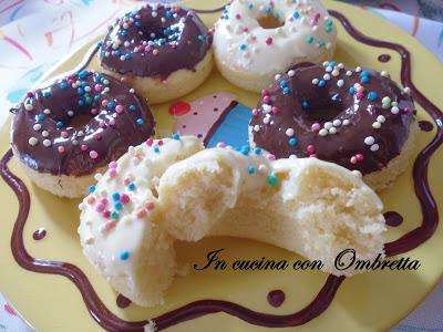 Mini ciambelle simil donuts