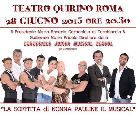 La soffitta di nonna Pauline il Musical con gli allievi della Caracciolo Junior Musical School