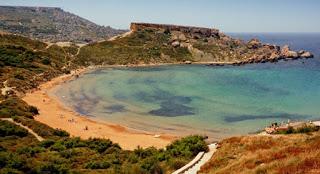 LE SPIAGGE DI SABBIA A MALTA