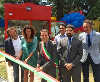 PAVIA. Finalmente l'Info Point davanti alla Stazione