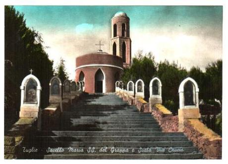 Cartolina Chiesa Montegrappa