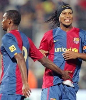 Ronaldinho vicino all’Antalyaspor: coppia vintage con Eto’o?