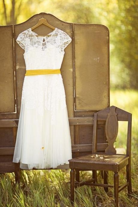 Yellow wedding day