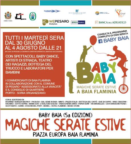 Pesaro: magiche serate estive a Baby Baia Flaminia