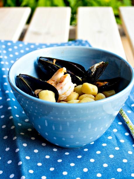 gnocchetti in guazzetto di mare evidenza