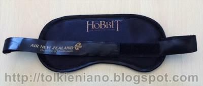 Il kit da viaggio della Air New Zealand in occasione dell'uscita di The Hobbit