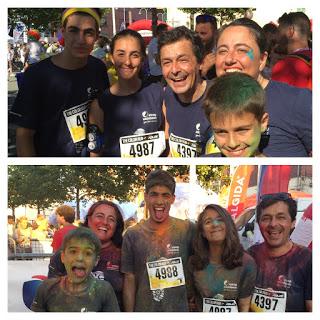 La Color run di Genova ed il team #ilovefarmaciaserra.