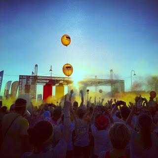 La Color run di Genova ed il team #ilovefarmaciaserra.