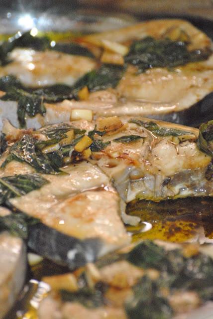 Pesce spada alla menta