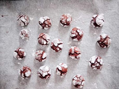 Biscotti al cioccolato Crinkles cookies, gli originali!