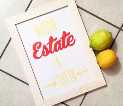 Estate in arrivo_Hand Lettering