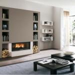 Lavori in cartongesso, pratici e veloci camino con cartongesso