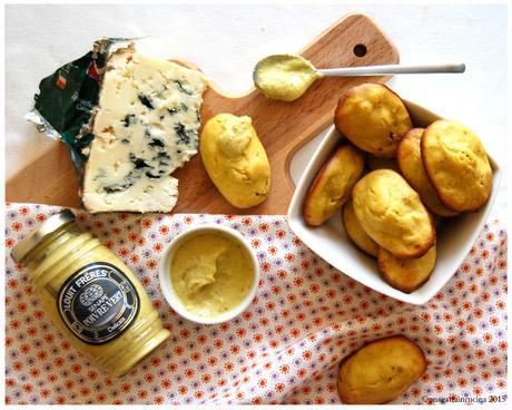 Madeleine al Roquefort e senape Poivre Vert | Poivre Vert Mustard and Roquefort Madeleine