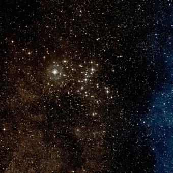 La farfalla e lo scorpione L'ammasso stellare aperto Messier 6. Crediti: Wikisky