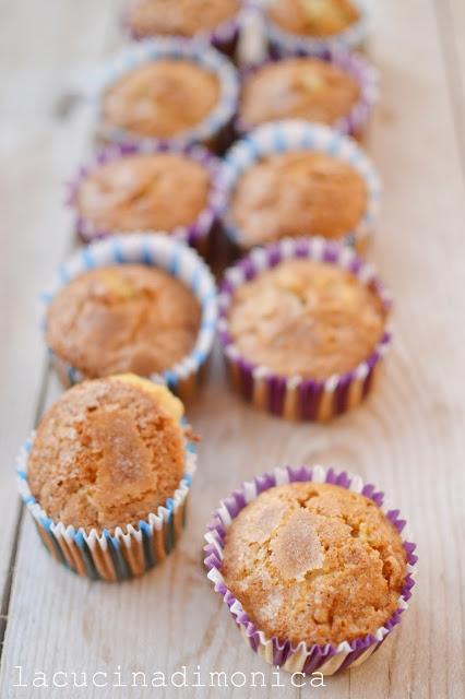 muffin con mele,cannella e latticello muffin con mele,cannella e latticello