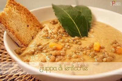 La filastrocca del ciuco cocciuto : Zuppa di lenticchie