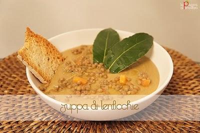 La filastrocca del ciuco cocciuto : Zuppa di lenticchie
