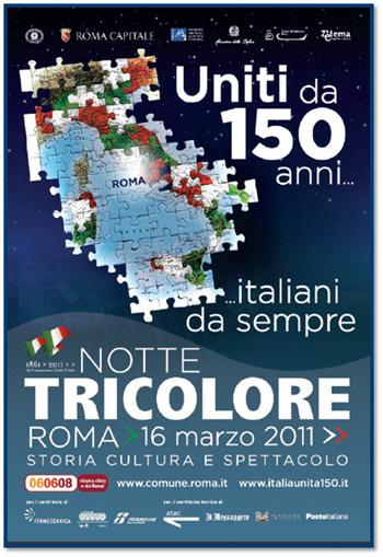 ITALIA150/ La Notte Tricolore di Roma