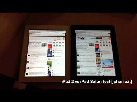 0 iPad vs iPad 2: vediamo alcuni test