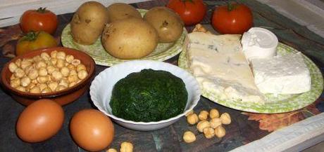 Polpettine di spinaci, Feta & ricotta con crema di gorgonzola
