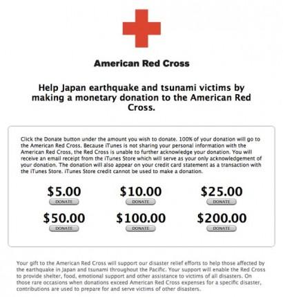 crocerossa crocerossa 410x429 Anche Apple solidale con il Giappone