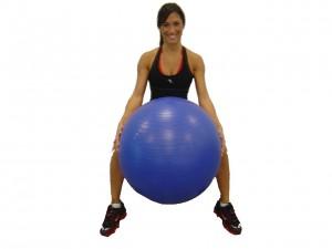 ADDUTTORI CON FIT BALL