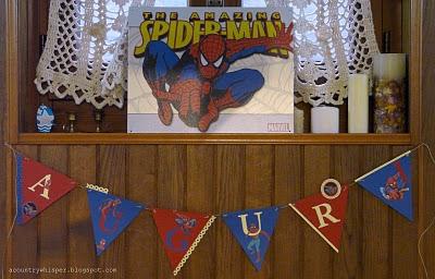 SPIDER PARTY...Auguri al mio cucciolo!!!!