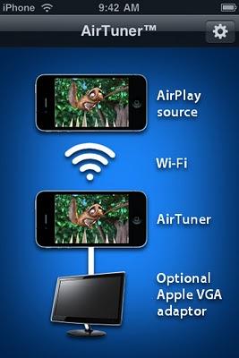 AirTuner: Visualizzatore AirPlay HD