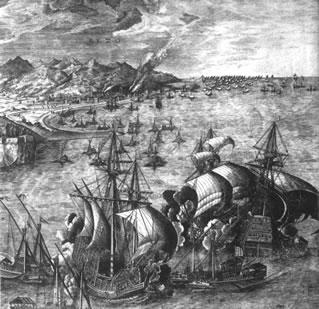 Huys, la Battaglia navale nello Stretto di Messina
