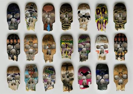 Skateboard Skull