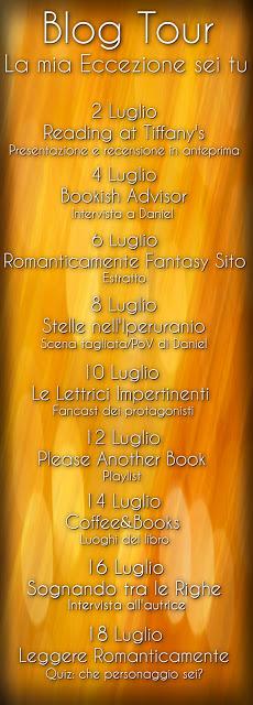 BlogTour 1^ Tappa & Recensione in Anteprima: La mia eccezione sei tu