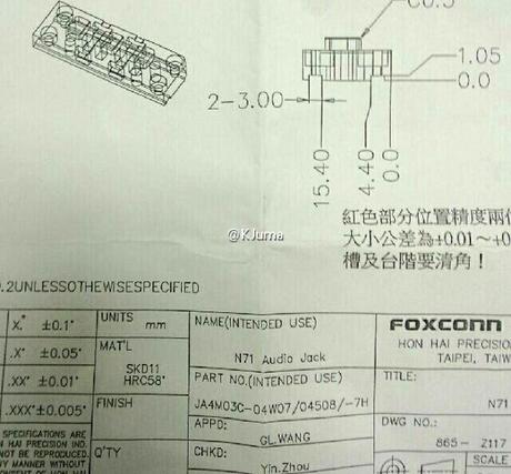 Un nuovo documento trapelato sul web, conferma fotocamera da 12 Mpx, 2 GB di Ram e altre novità per quanto riguarda iPhone 6S e 6S Plus!