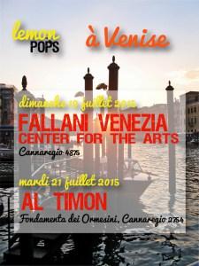 Lemon Pops in concerto a Venezia