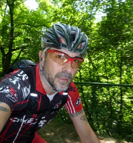 250 km on road bike from Vipiteno to Verona (1/7, 2015)