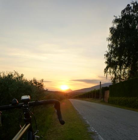 250 km on road bike from Vipiteno to Verona (1/7, 2015)