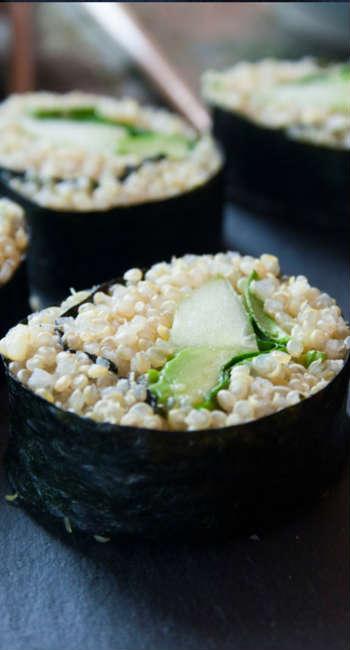 Sushi(maki) con quinoa 