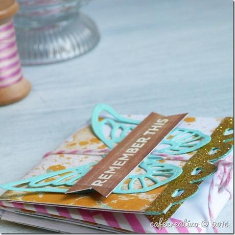 mini album - tutorial - scrapbooking - scrap - big shot sizzix - by cafecreativo