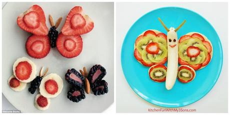 12 merende di frutta - Fruit food art