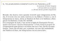 Il telegramma di Nadiella Campana □