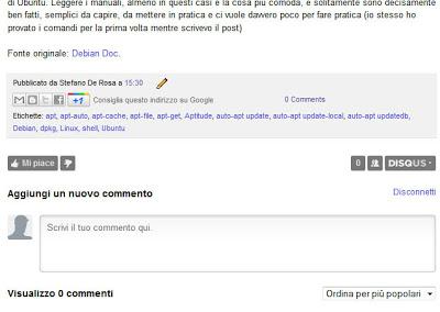 Come integrare Disqus su Blogger.