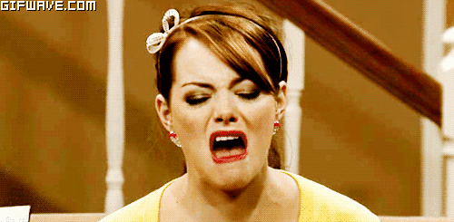 Le regole d’oro dei Saldi 7337_emma-stone-shocked-upset-disgusted