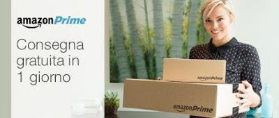 Prova Amazon Prime gratuitamente: spedizioni in 24 ore su oltre 1 milione di prodotti Prova Amazon Prime gratuitamente: spedizioni in 24 ore su oltre 1 milione di prodotti