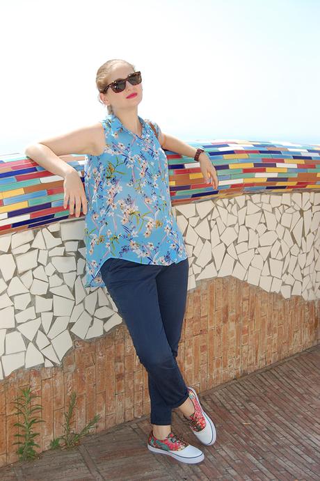 Outfit estivo in città: look colorato e leggero il tocco glam