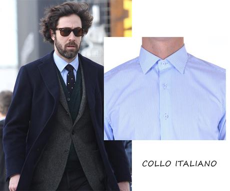 Il colletto della camicia ideale