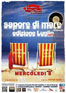 Mercoledì 8, Venerdì 10 e Sabato 11 Luglio in Capannina 8 luglio in capannina