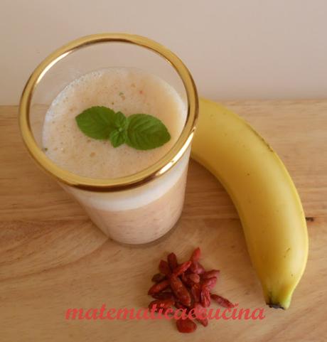 Frullato di Banane e Bacche di Goji Frullato di Banane e Bacche di Goji