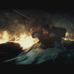 67 - Superman vola verso qualcosa a tutta velocità e scaglia sul finale la sua vista laser