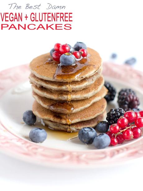 PANCAKES VEGAN SENZA GLUTINE INTEGRALI + AVENA PANCAKES VEGAN SENZA GLUTINE INTEGRALI + AVENA