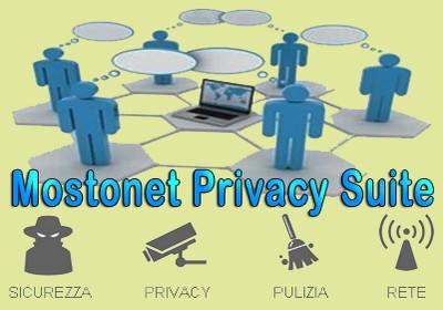 Mostonet Privacy Suite la prima per PC con Windows