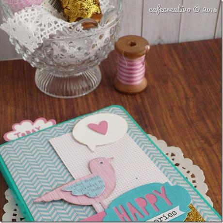 minialbum con fustelle craft asylum-sizzix per bigshot